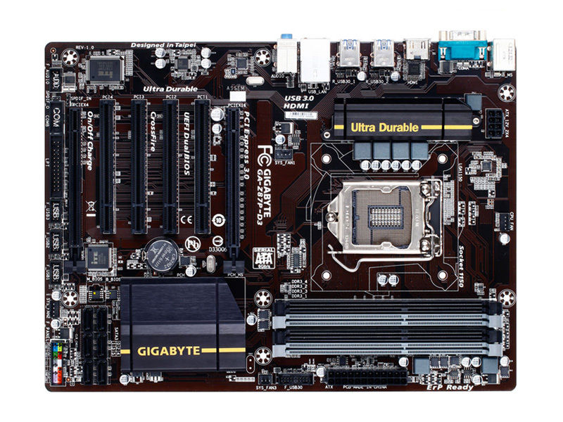 Gigabyte GA-Z87P-D3 Original Used Desktop Motherboard Z87P-D3 Z8